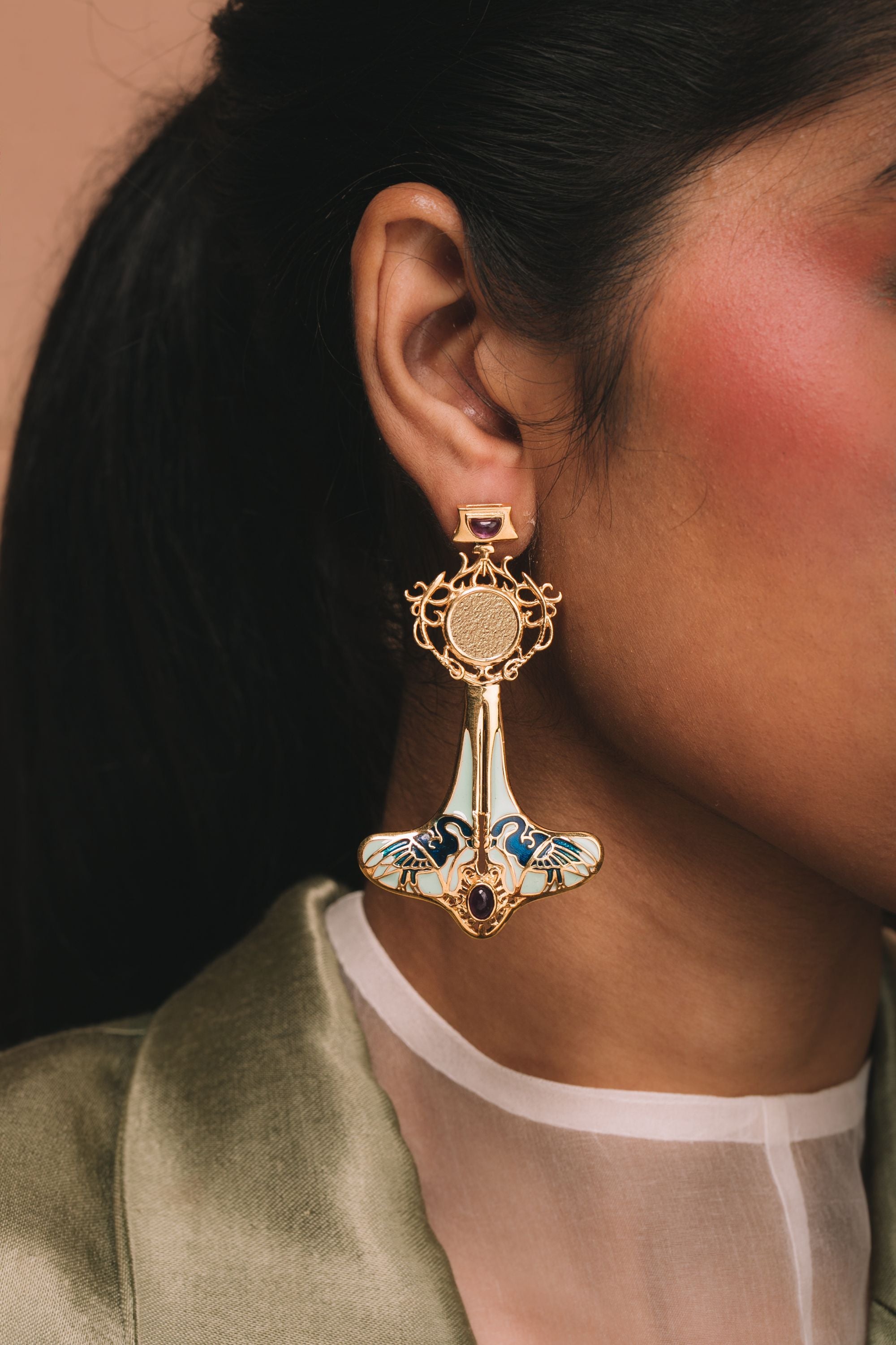 Rush & Iris Earrings